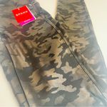 Spanx Faux Leather Camo Leggings Size Small Black NWT Slimming Coated Shiny Photo 10