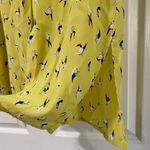 Karen Kane  Yellow Print Women's Top Size XL Photo 4