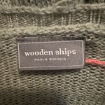 Wooden Ships  Distressed Skull Print Mohair Blend Sweater Photo 3