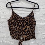 SheIn Leopard Cropped Top Photo 1