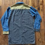 Urban Outfitters  Mixed Plaid Dress Shirt S Sold out Online Photo 8