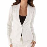 White House | Black Market ✨WHBM The Boot Striped Sz 8P Pants✨ Photo 8