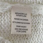 The Moon & Madison Striped Hearts Sleeveless Sweater White Rainbow Size Small Photo 6