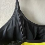 Zyia 🛍️ Active Yellow and Black Light N Tight Adjustable Sports Bra Size Medium Photo 6