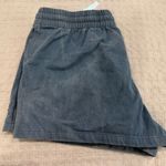 One Teaspoon Free People  Denim Boxer Shorts in Washed Blue Denim Photo 5