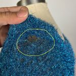 Alice + Olivia  Lisha Metallic Balloon Sleeve Sweater Photo 5