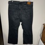 Levi's Levi’s Quality Premium 70’s High Flare Washed Black Denim Jeans Photo 8