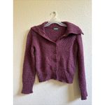 United Colors Of Benetton Women's Wool Nylon Cardigan Sweater Oversized Size S Photo 1
