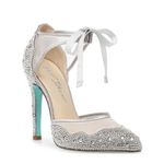 Betsey Johnson Iris Rhinestone Pumps, Size 7.5M New in Box $129 Photo 2