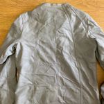 Peter Millar  Soft Leather Bomber Minimalist Preppy Boho  Moto Jacket M Photo 5