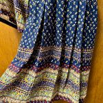 Sea New York Printed Kimono Bell Sleeves Tie Waist Belt Silk Mini Dress 2 Blue Photo 4