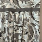 Simply Vera, Vera Wang Simply Vera Vera Wang gray and light blue floral sleeveless dress size small Photo 11