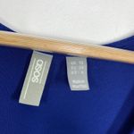 ASOS  Blue Surplice V-Neck Short Cap Sleeve Maxi Dress Women's Size 6 Photo 4