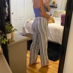 Carolina belle  Striped Flare Pants with Tie Photo 2