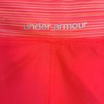 Under Armour Pink and Orange Short Leggings Size Medium Photo 4