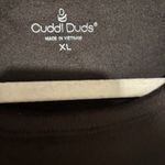 Cuddl Duds Top Womens XL Brown Terry Stretch Long Sleeve Blouse Photo 6