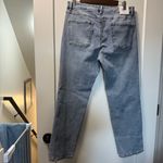 NWT OAT New York Cropped Straight Leg Medium Wash High Waist 10/30 Blue Photo 1