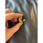 Trifari Vintage  Clip On 1 Earring Replacement White Shell Gold Women's Glam Photo 3