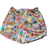 Farm Rio  patch-print shorts size large with pockets Photo 4