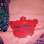 Apollo Swim  Pink Blue Geometric Print High Rise Bikini Bottoms Size M Photo 5