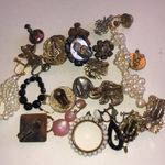 Lot of Single Screw Back Clip On Vintage Earrings Coro Lisner Gold Photo 7