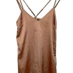 Missguided Dusty Pink Tank 4 Strappy Lightweight V Neck Career Photo 0