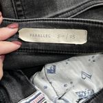 Pilcro  Parallel Straight Leg Black Jeans Photo 3