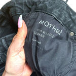 MOTHER The High Waisted Looker Jeans Black Hawk Size 24 Photo 11
