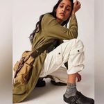 Free People NWT Tahiti Herringbone Cargo Pants Photo 7