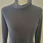 Karen Kane  Black Long Sleeve Flared Hem Cowl Neck Stretch Mid Length Dre… Photo 2