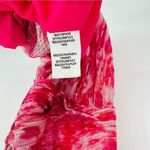 Ramy Brook Alexa Metallic Floral Blouson Midi Dress Rose Pink Women's Small NEW Photo 9