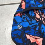 Lululemon  Speed‎ Short Paint Storm Harbor Blue Multi / Black Photo 3