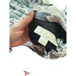 Erin by Erin Fetherston Floral Embroidered Mock Neck Pleated Dress Size 6 Gray Photo 8