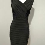Adrianna Papell Little Black Bodycon Bandage Cocktail Party Dress Photo 1