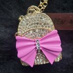 Betsey Johnson  Backpack Necklace Photo 2