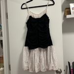 Lush Clothing Lush Two Tone Lace Bubble Hem Minidress Photo 7