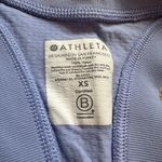 Athleta periwinkle blue racerback tank top size XS Photo 5
