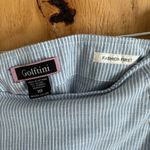 Golftini Blue & White Striped Golf Cotton Skort Lace Trim Sz 10 Photo 5