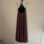Urban Outfitters  UO Ecote Stitch Lace-Up Metallic Boho Maxi Dress Size XS Photo 7