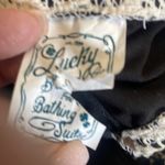 Lucky Brand 🌴 

 Black/Cream Crochet Top only Photo 4