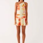 Peppermayo  Meah Backless Mini Dress Mimosa Blossom Photo 1