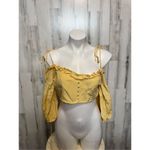 HYFVE yellow crop top Photo 1