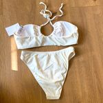 Dippin' Daisy's Cream Bikini Set Photo 1