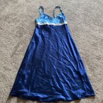 Jones New York  Blue Satin Nightgown SIZE S Photo 4