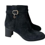 Kate Spade suede leather ankle boots black 10 Photo 2