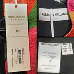 Rebecca Vallance Copacabana Shimmer Geo Mini Dress Size 0 NWT Black Photo 6