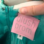 Blush Prom COPY - Green Strapless Homecoming Dress Photo 1