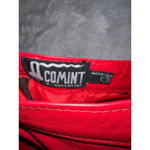 Women's COMINT Red Leather Mini Skirt S Photo 3