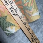 SK &‎ Company Blazer Tropical Leaf Print Button Front Career Jacket Silk Size M Pink Size M Photo 12