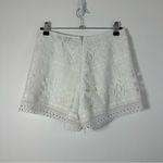 Alexis  Women’s White Lace Micro Shorts Size XS Photo 1